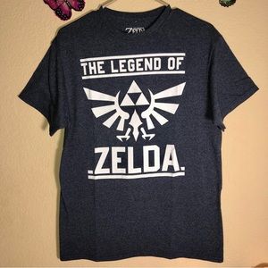 The Legend of Zelda Graphic T-Shirt, Nintendo 2016, Medium, EUC, pet/smoke free